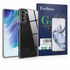 1 Case + 3x Samsung Galaxy S21FE Tempered Glass Screen Protector Ferilinso New