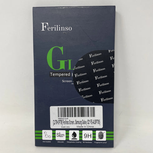 1 Case + 3x Samsung Galaxy S21FE Tempered Glass Screen Protector Ferilinso New