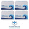 1000x Toilet Covers - Boardwalk K1000B 14.17”x 16.73” WT (250/SLV, 4 SLV/CT)