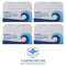 1000x Toilet Covers - Boardwalk K1000B 14.17”x 16.73” WT (250/SLV, 4 SLV/CT)