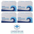 1000x Toilet Covers - Boardwalk K1000B 14.17”x 16.73” WT (250/SLV, 4 SLV/CT)