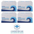 1000x Toilet Covers - Boardwalk K1000B 14.17”x 16.73” WT (250/SLV, 4 SLV/CT)