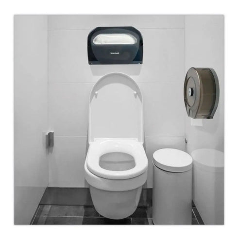 1000x Toilet Covers - Boardwalk K1000B 14.17”x 16.73” WT (250/SLV, 4 SLV/CT)