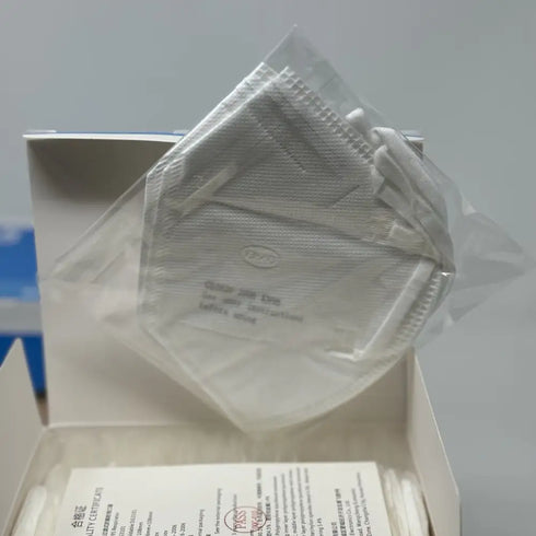 100x BYD CARE KN95 Respirator Breathable Comfortable Foldable Safety 2 Boxes x50
