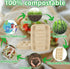 100x Disposable Taco Holders for Party, Premium Paper Taco Plates (Pack Of 100)