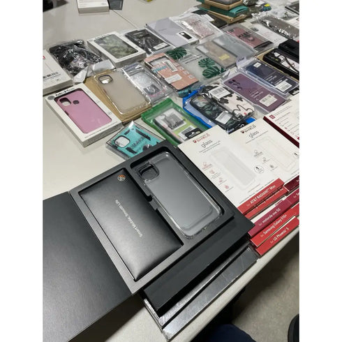 100x Wholesale Lot Mixed Samsung Android Apple iPhone Cases & Screen Protectors - Lot 100 CS 102 PS