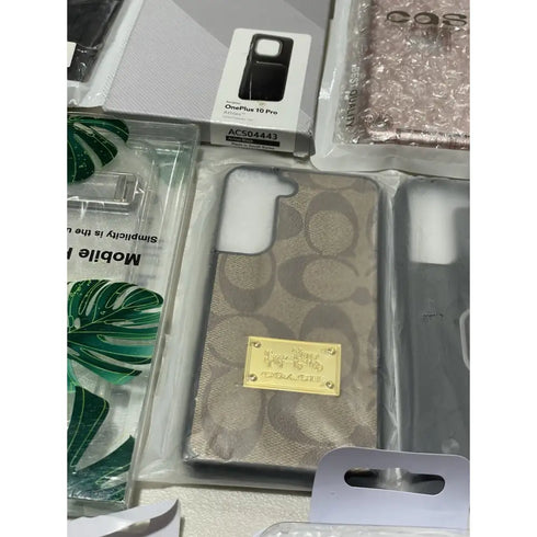 100x Wholesale Lot Mixed Samsung Android Apple iPhone Cases & Screen Protectors - Lot 100 CS 102 PS