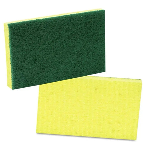 10pk Scotch-Brite PROFESSIONAL 74CC 3.6 in. x 6.1 in. Sponge YL/GN (10/PK) New