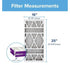2 pk Filtrete 16x25x4 Ultra Allergen Healthy Living Air Filters 1550 MPR 25x16x4