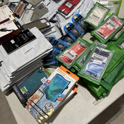200x Wholesale Lot Mix Assorted Android Apple iPhone Cases & Screen Protectors - Lot 200 CS 7 PS