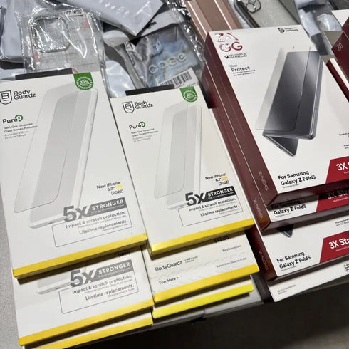 200x Wholesale Lot Mix Assorted Android Apple iPhone Cases & Screen Protectors - Lot 200 CS 7 PS