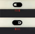 24 Pack Privacy Webcam Cover Web Camera Blocker Computer 0.03in Ultra-Thin Black