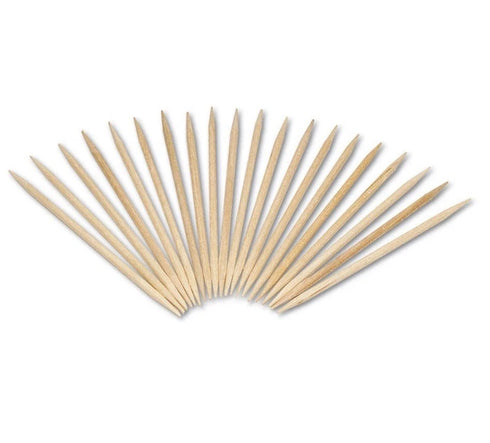 24x800 Royal R820 2.5" Round Wood Toothpicks (19200 Toothpicks/CT) New