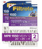 2Pk 3M Filtrete 1550 Ultra Allergen Healthy Living Pleat Filter 20X25X4 Open Box