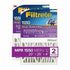 2pk 3M Filtrete Ultra Allergen Reduction Deep Pleat 20x25x4 1550 Air Filter NEW