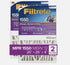 2pk 3M Filtrete Ultra Allergen Reduction Deep Pleat 20x25x4 1550 Air Filter NEW