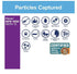 2pk 3M Filtrete Ultra Allergen Reduction Deep Pleat 20x25x4 1550 Air Filter NEW