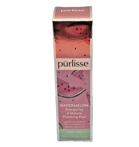 2pk Purlisse Watermelon Energizing 2 Minute Polishing Peel 2.5 fl oz Sealed NEW