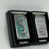 2x Genuine Zippo Windproof Lighter, Polished Chrome US Made Statue Of Liberty