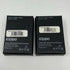 2x Genuine Zippo Windproof Lighter, Polished Chrome US Made Statue Of Liberty