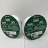 2x Kirkland Wire-Edged White Ribbon 1.5" x 50 yds - Christmas Wreath Bows