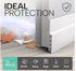 2x Vellure Door Draft Stopper - Premium Door Sweep for Bottom of Door