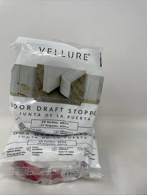 2x Vellure Door Draft Stopper - Premium Door Sweep for Bottom of Door