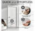2x Vellure Door Draft Stopper - Premium Door Sweep for Bottom of Door