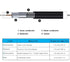 36ft Male PL259 to Male PL259 Extension Cable, Low Loss S-MR400 Coax UHF M/M
