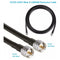36ft Male PL259 to Male PL259 Extension Cable, Low Loss S-MR400 Coax UHF M/M