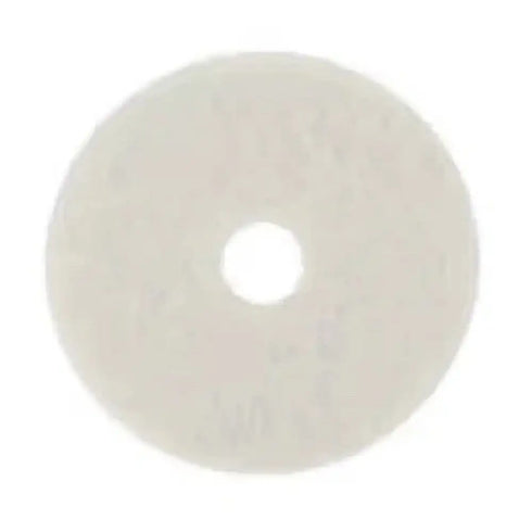 3M 08476 Super Polish Floor Pad 4100, 12-Inch Diameter, White, 5/Carton