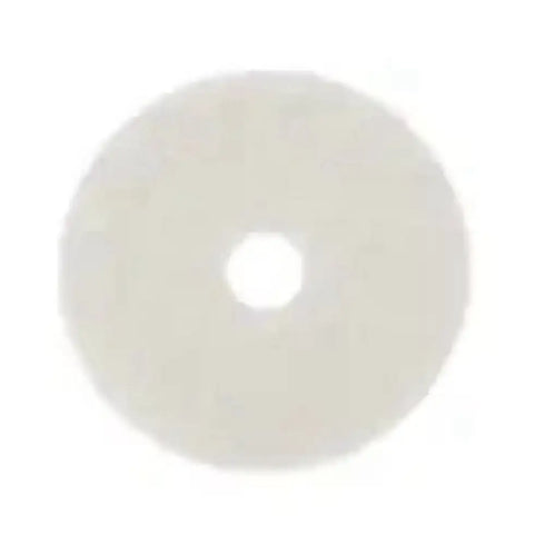 3M 08476 Super Polish Floor Pad 4100, 12-Inch Diameter, White, 5/Carton