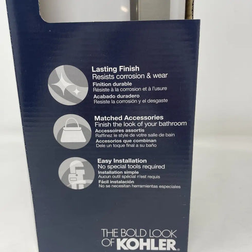 3x Kohler Uniform 24” Towel Bar R26121-BN Brushed Nickel Bathroom Accessory New