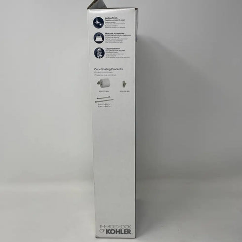 3x Kohler Uniform Towel Arm K-R26124-BN - Vibrant Brushed Nickel (Discontinued Finish)