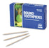 4x 800 Royal R820 2.5" Round Wood Toothpicks (3200 Toothpicks/CT) New