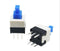 5Pcs 6 Pin Square 8mmx8mmx14mm Self-Locking DPDT Mini Push Button Switch