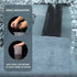6 Pack Gray Edgeless Microfiber Towels 16”x16” Coral Velvet 550 GSM Super Soft