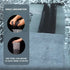 6 Pack Gray Edgeless Microfiber Towels 16”x16” Coral Velvet 550 GSM Super Soft