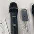 Bietrun WXM02 UHF Dual Wireless Microphone System BLACK Set Of Two Mics Open Box