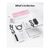 Bluetooth Thermal Label Printer -pink PM-241-BT Wireless Shipping Label Printers