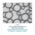 Boardwalk CMGW Commode Mat 2.0, Rubber, 22 7/8 X 22, Gray/white, 6/carton