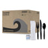 Boardwalk FKTNSMWPSBLA Fork/Knife/Napkin/Pepper/Salt/Spoon Kit (250/CT) New
