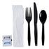 Boardwalk FKTNSMWPSBLA Fork/Knife/Napkin/Pepper/Salt/Spoon Kit (250/CT) New