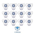 Boardwalk SANI Urinal Screen NUS Green Apple w/ Non-Para Cleaner Block (12/Box)