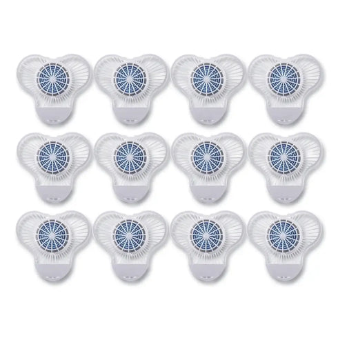 Boardwalk SANI Urinal Screen NUS Green Apple w/ Non-Para Cleaner Block (12/Box)