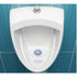 Boardwalk SANI Urinal Screen NUS Green Apple w/ Non-Para Cleaner Block (12/Box)