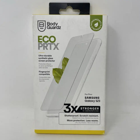 BodyGuardz Screen Protector for Samsung Galaxy S23 Anti-Scratch ECO PRTX