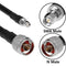 GEMEK 75ft = 23M SMA Male to N Male Antenna Cable 50Ohm Low Loss Copper Coaxial