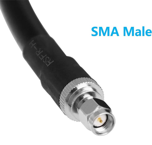 GEMEK 75ft = 23M SMA Male to N Male Antenna Cable 50Ohm Low Loss Copper Coaxial