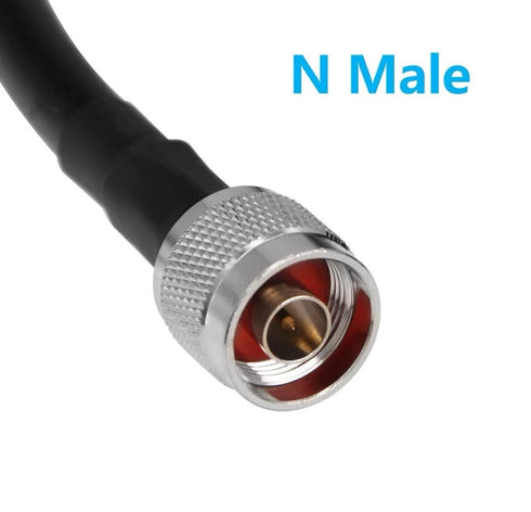 GEMEK 75ft = 23M SMA Male to N Male Antenna Cable 50Ohm Low Loss Copper Coaxial